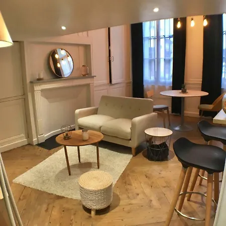 公寓 Duplex Scandinave Rouennais 鲁昂